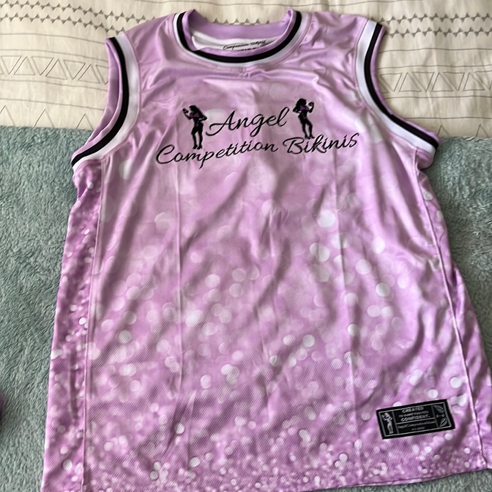 Angel competition bikinis cover up jersey